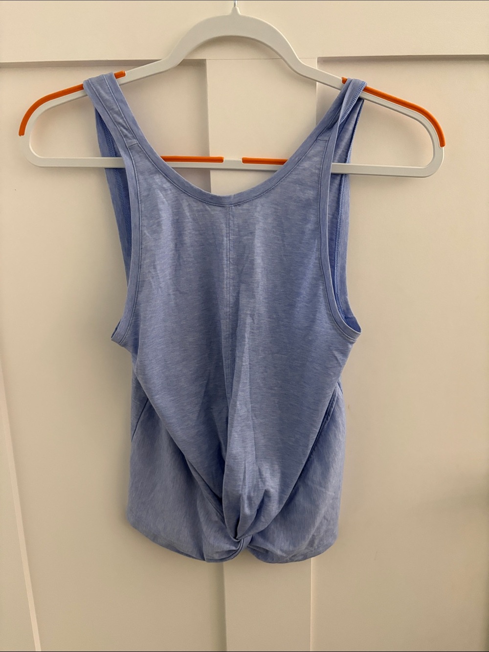 Athleta Light Blue Twist-Back Tank